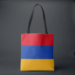 Armenia Flag Tote Bag<br><div class="desc">Armenia Flag</div>