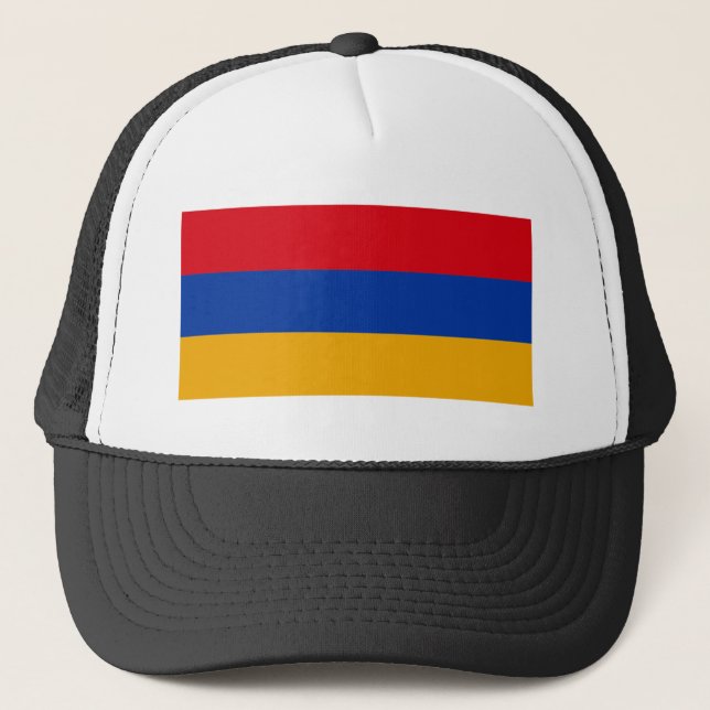 Armenia Flag Trucker Hat (Front)