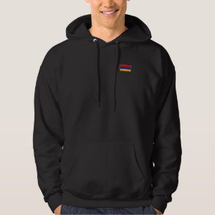 Armenia Flag With Vintage Armenian National Colour Hoodie