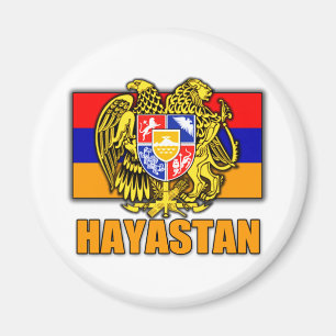 Armenia Hayastan Coat of Arms Magnet