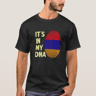 Armenia In My Dna Armenian Flag Team Armenia T-Shirt