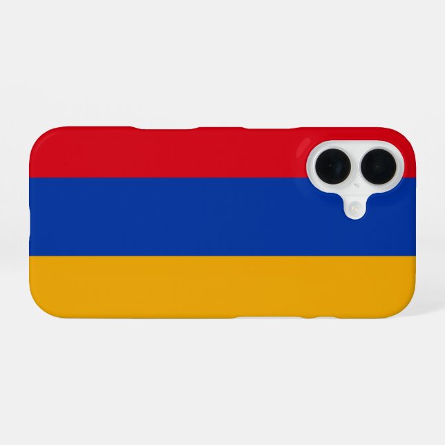 Armenia iPhone 16 Case (Back Horizontal)