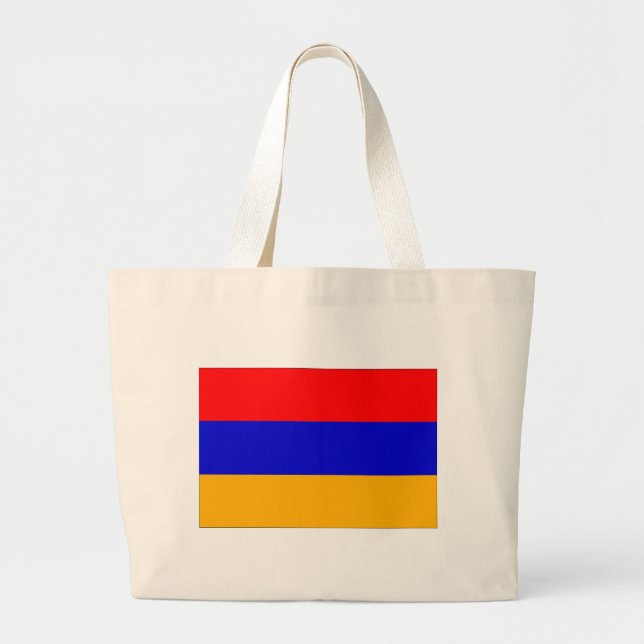 Armenia Large Tote Bag (Front)