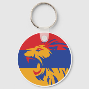 Armenia Lion Armenian National Animal Flag Key Ring