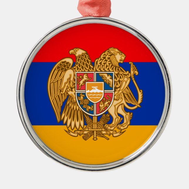 Armenia Metal Tree Decoration (Front)