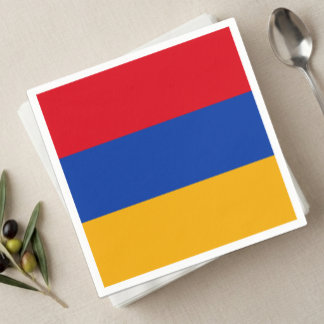 Armenia Napkins, Armenian Flag party /sports fan Napkin