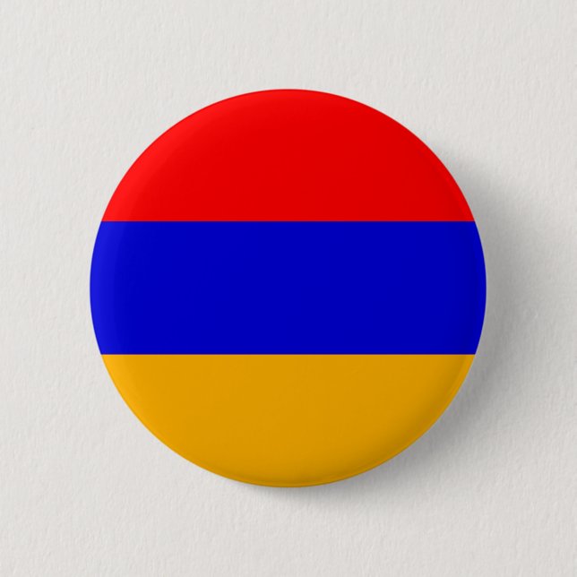 Armenia National Flag 6 Cm Round Badge (Front)