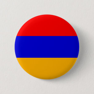 Armenia National Flag 6 Cm Round Badge