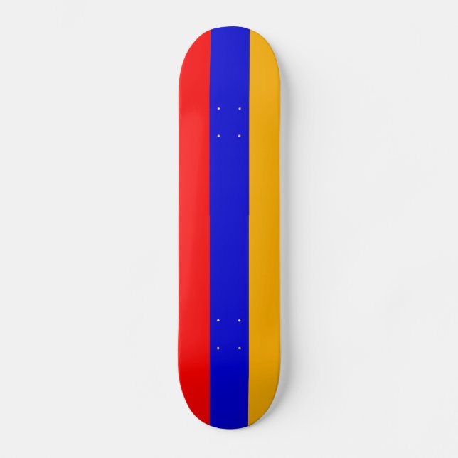 Armenia National Flag Skateboard (Front)
