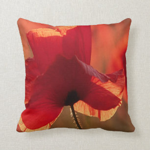 Armenia National Flower / Poppy / Cushion