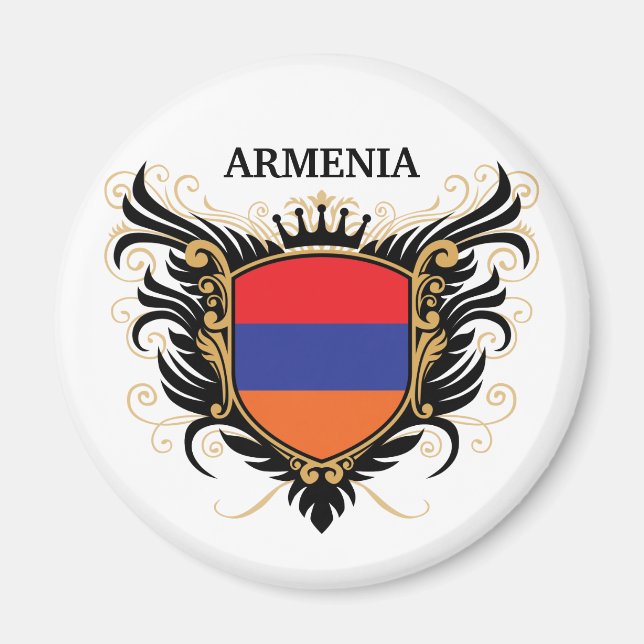 Armenia [personalise] magnet (Front)