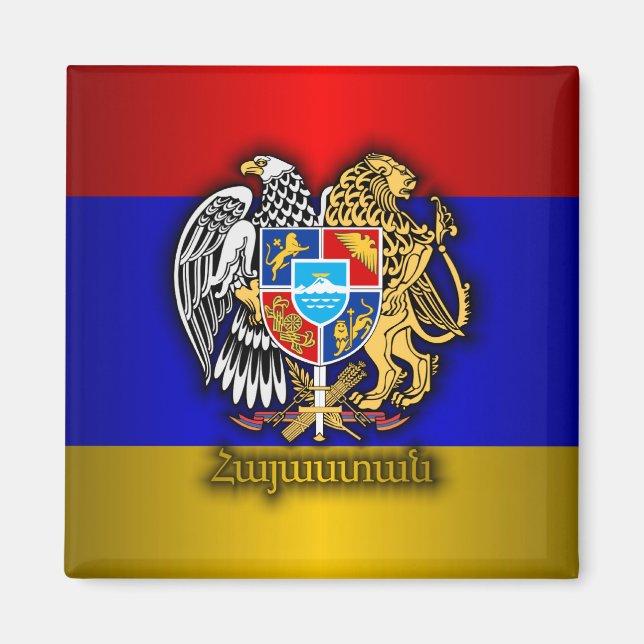 Armenia Pride Magnet (Front)