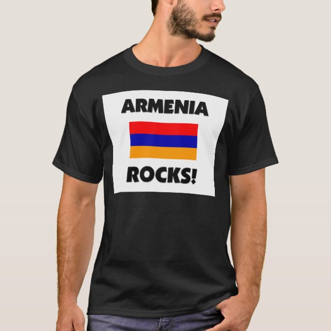 Armenia Rocks T-Shirt (Front)