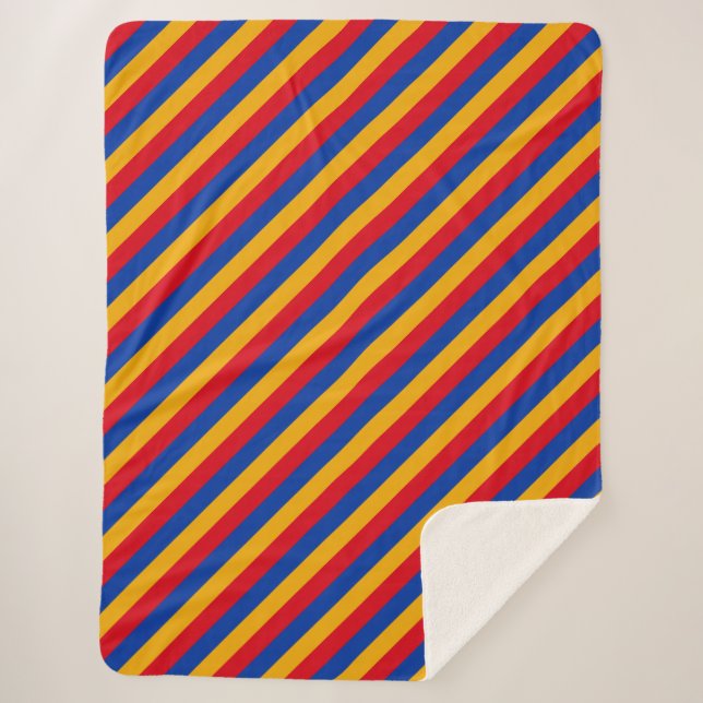 Armenia Sherpa Blanket (Front)