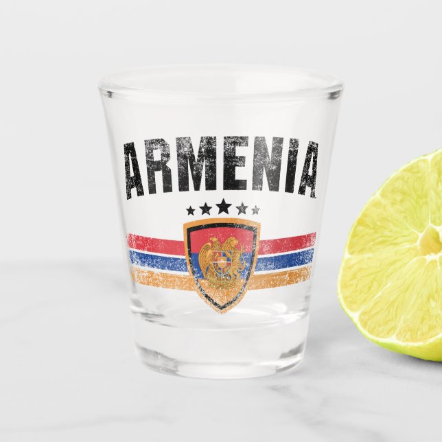 Armenia                                            shot glass (Front)
