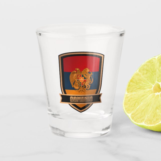 Armenia Shot Glass (Front)