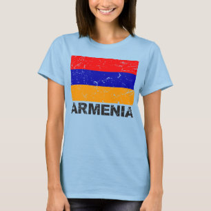 Armenia Vintage Flag T-Shirt