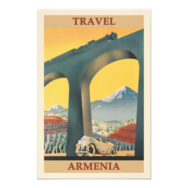 Armenia vintage poster (Front)