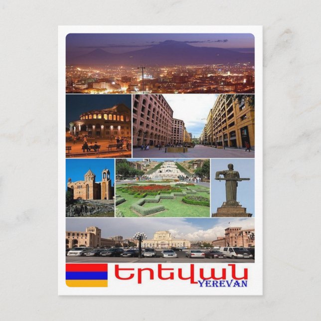 Armenia -  Yerevan - I Love - Postcard (Front)