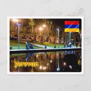 Armenia -  Yerevan - Nightlife - Postcard