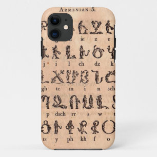 Armenian Alphabet Case-Mate iPhone Case