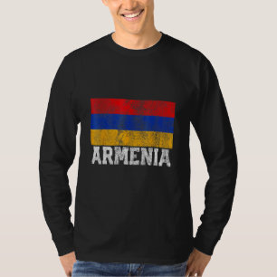 Armenian Armenia Flag National Pride Family Roots  T-Shirt