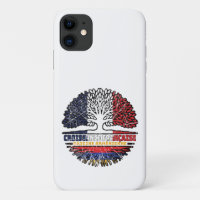 Armenian Armenia French France Tree Roots Flag