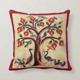 Armenian Art Polyester Throw Pillow 16" x 16"