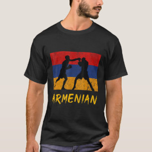 Armenian Boxing Gloves Armenia Pride  Men Boy Kids T-Shirt