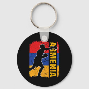 Armenian Boxing Team Armenia Flag Boxing Gloves  Key Ring