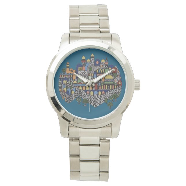 Armenian Ceramic Jerusalem Watch (Front)