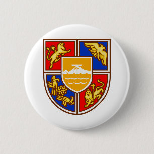 Armenian Coat of Arms Heritage & Symbols 6 Cm Round Badge