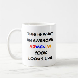 armenian cook, awesome coffee mug