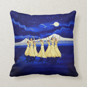 Armenian Dancers 1 Throw Pillow