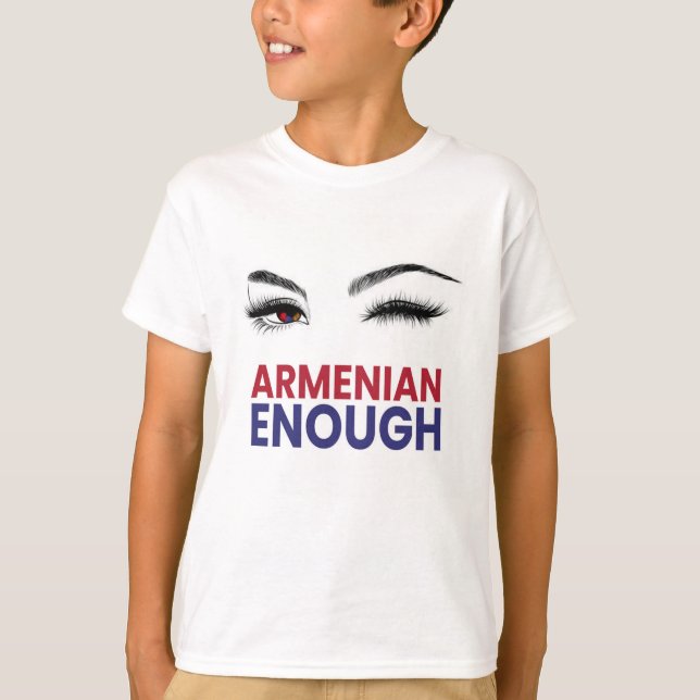 Armenian Enough Kid's T-shirt (Front)