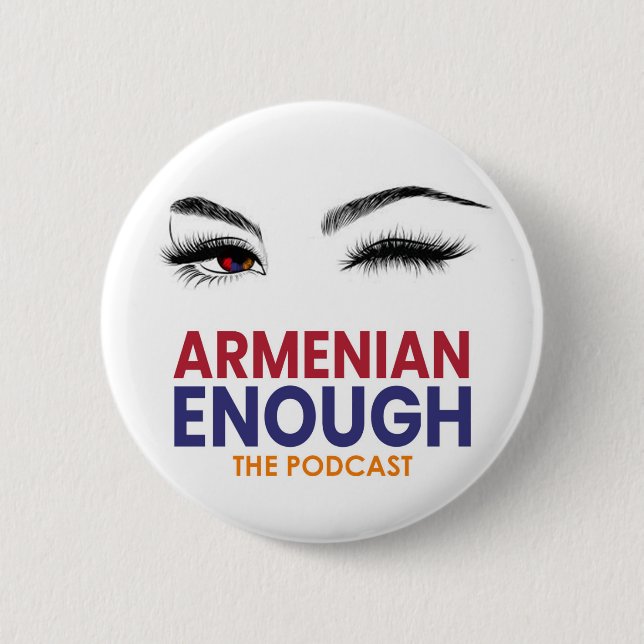 Armenian Enough Pin (Front)