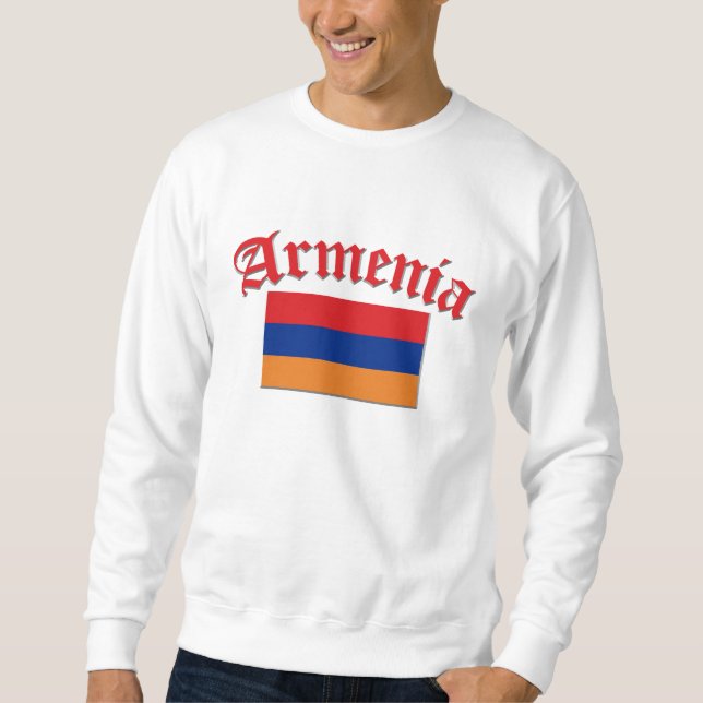 Armenian Flag 2 Sweatshirt (Front)