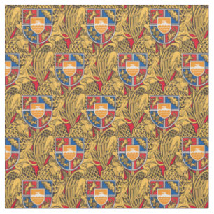 Armenian Flag & Armenia emblem Fabric fashion
