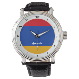 Armenian Flag & Armenia trendy fashion /design Watch