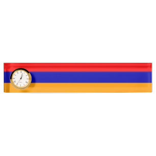 Armenian flag Desk Nameplate