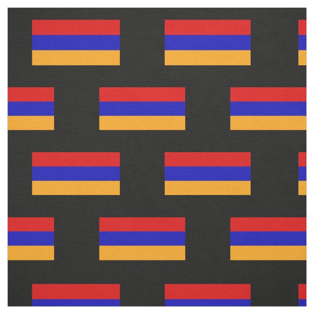 Armenian Flag Fabric (Swatch)