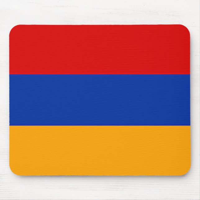 Armenian flag mouse pad (Front)