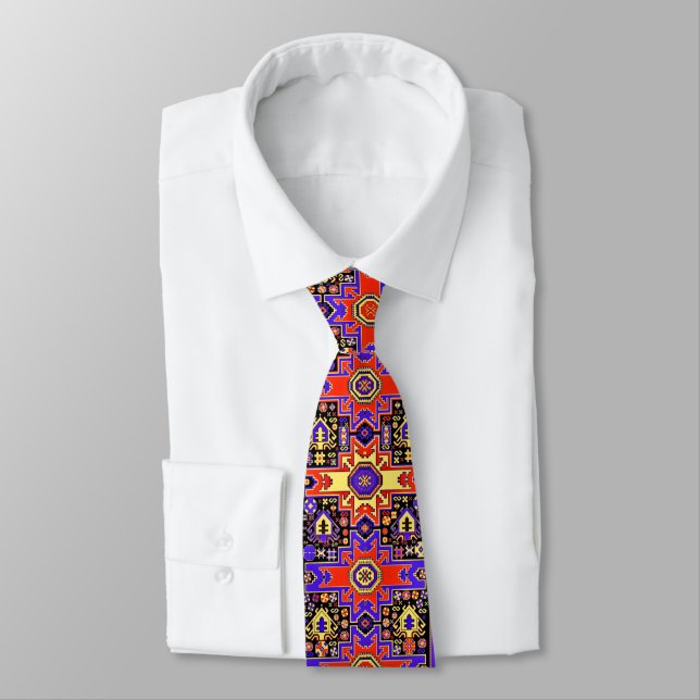Armenian Folk Tie (Tied)