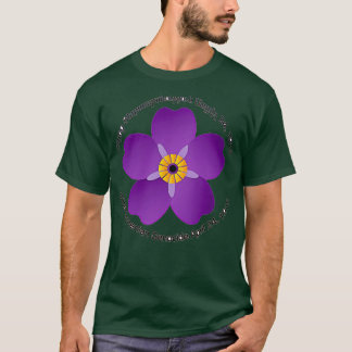 Armenian Forget Me Not FLower T-Shirt