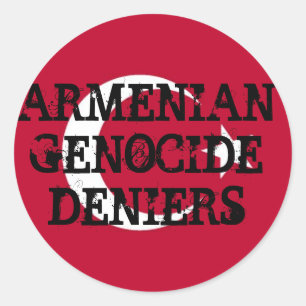 Armenian Genocide Deniers Sticker