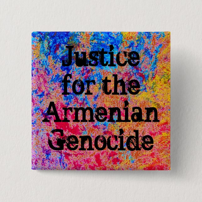 Armenian Genocide Pin (Front)