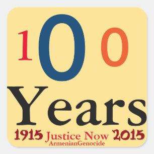 Armenian Genocide Sticker
