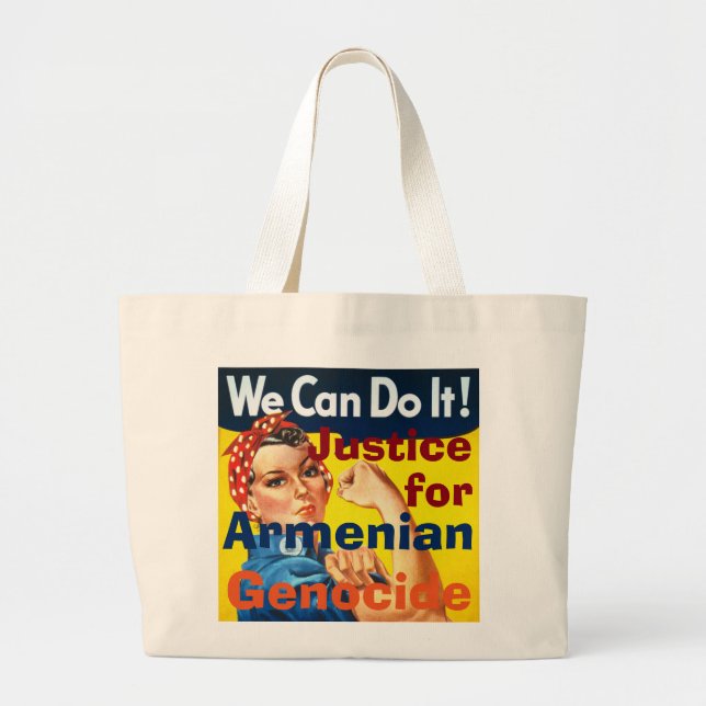 Armenian Genocide Tote Bag (Front)