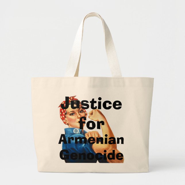 Armenian Genocide Tote Bag (Front)