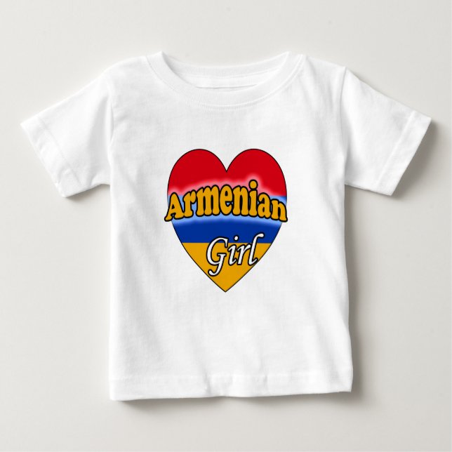 Armenian Girl Baby T-Shirt (Front)